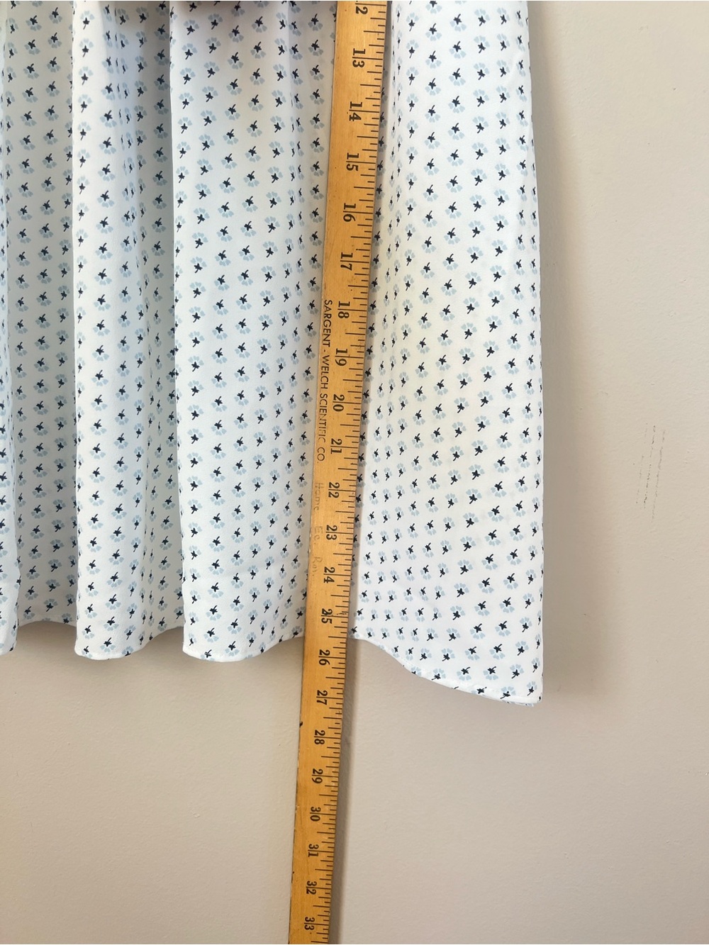 Ann Taylor Sleeveless Pintuck Placket Micro-Floral Blouse Office SireCareer-XL - Picture 7 of 14